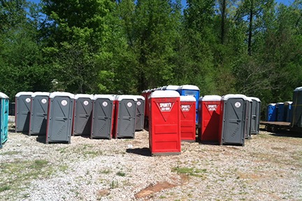 construction site portable toilet rentals Tuscaloosa, AL
